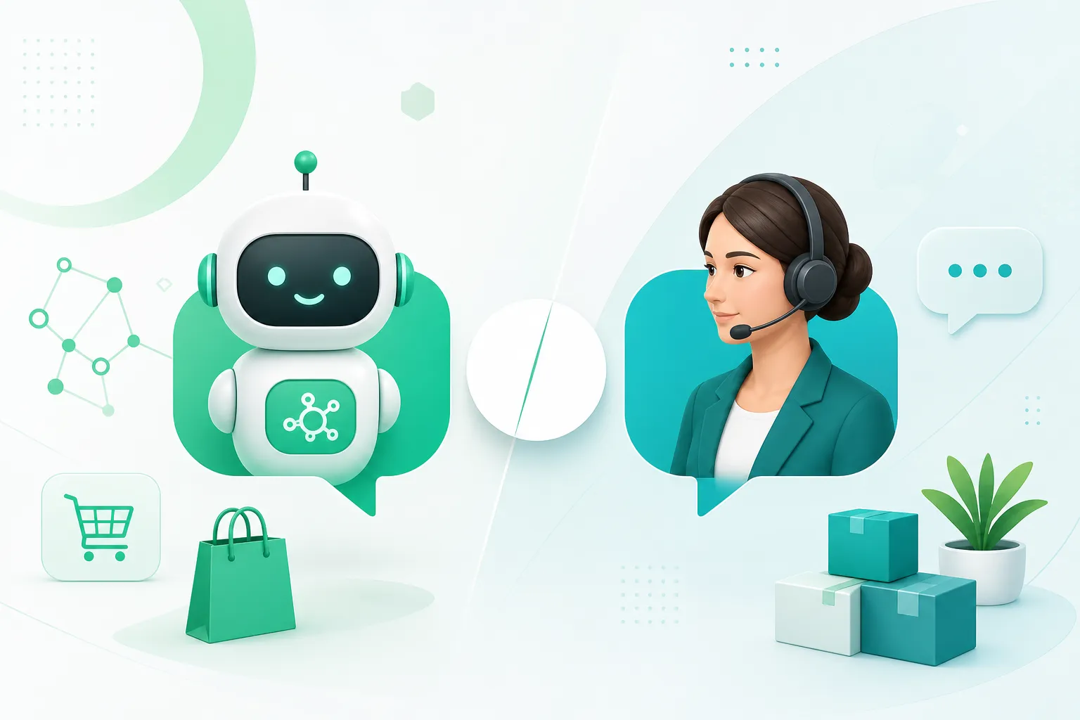 AI Chatbots vs Live Agents: Transforming 24/7 E-commerce Support in 2026